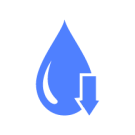 Water droplet icon