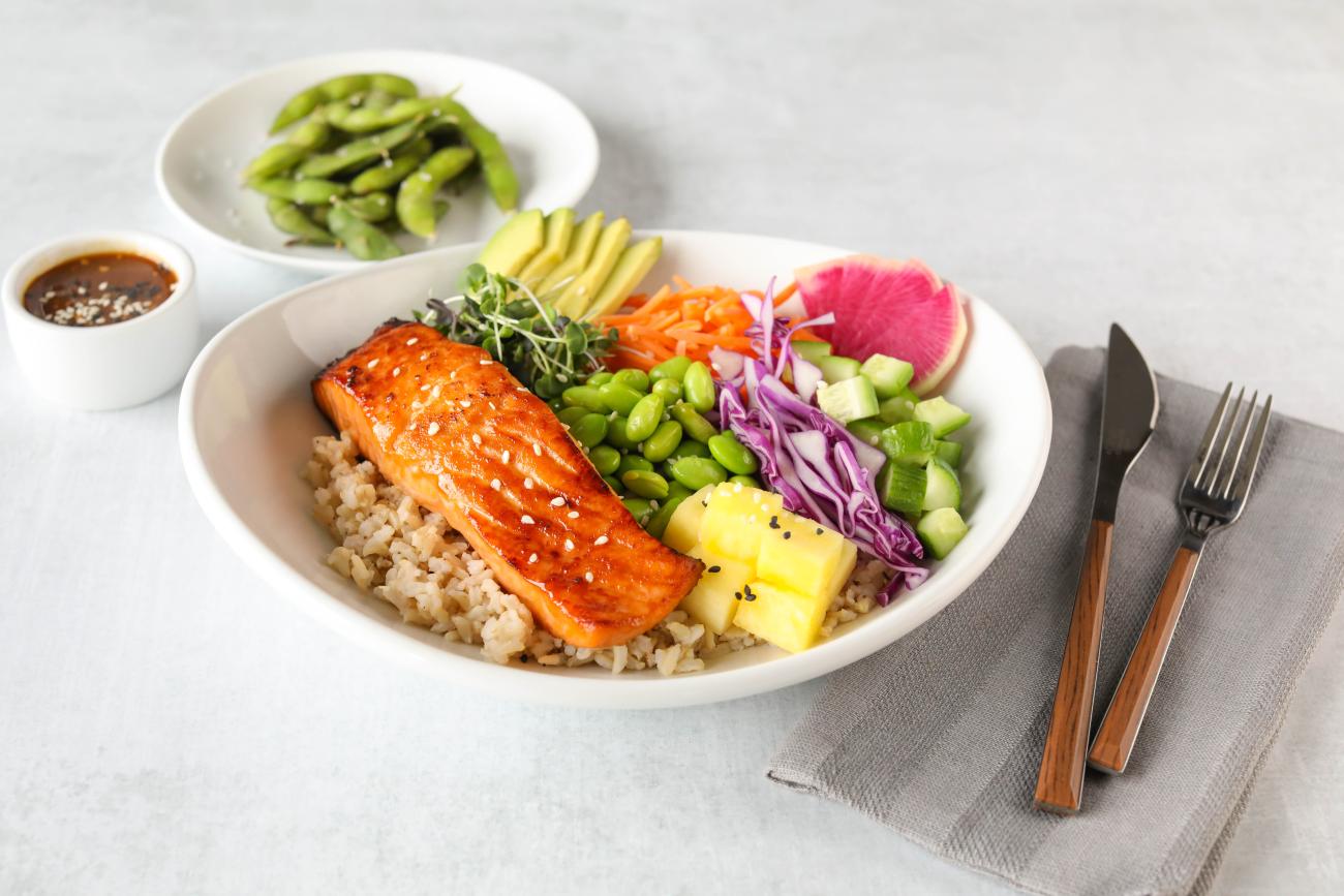 Foodservice Salmon Bowl